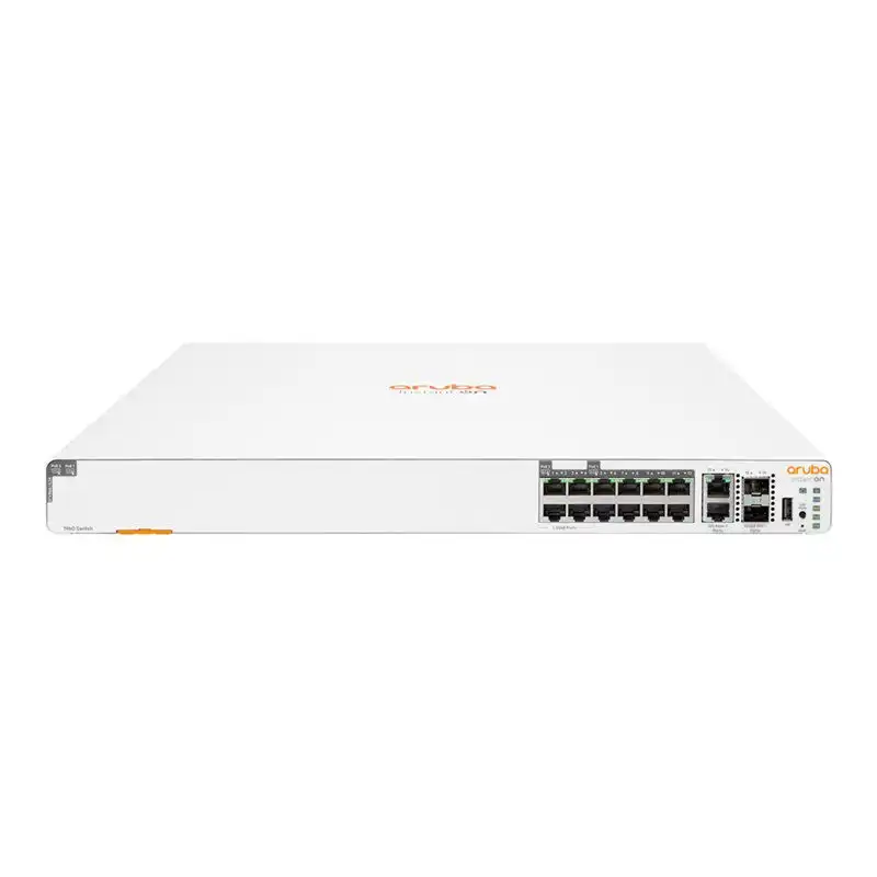 HPE Aruba Instant On 1960 - Commutateur - Géré - 4 x 2.5GBase-T + 8 x 100 - 1000 - 10GBase-T + 2 x 100 - ... (S0F35AABB)_1